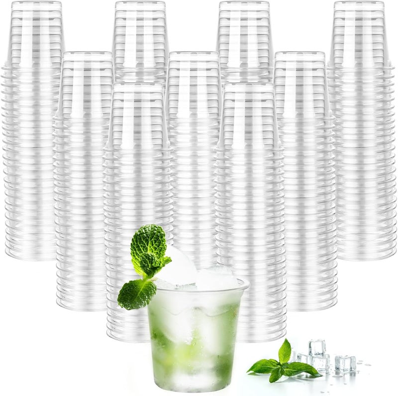 Tinsky 1000 Pack Plastic Shot Glasses Bulk 1 oz Mini Shot Cups Disposable Clear Small Sample Cups for Tasting, Whiskey, Jelly Shot, Pudding, Party, Wedding, Halloween, Christmas - Image 1